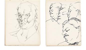 Wheeler, Steve (1912-1992) Personal Archive of Sketchbooks, Notebooks, and Printing Blocks.